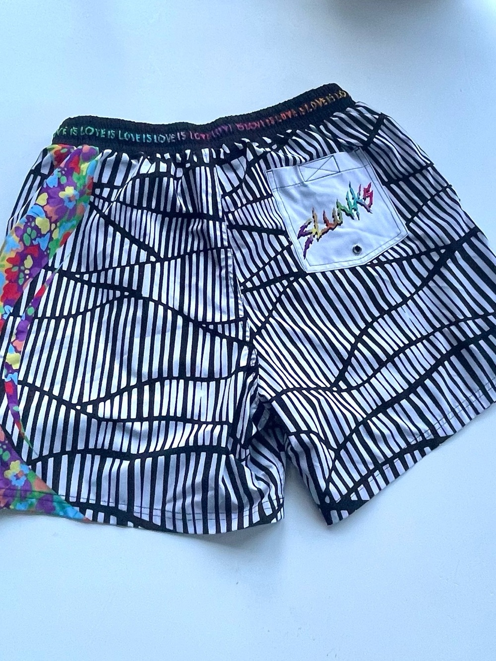 Slunks Volleyball Board Shorts Mens Size Large Athletic Swim Trunks - Picture 3 of 10